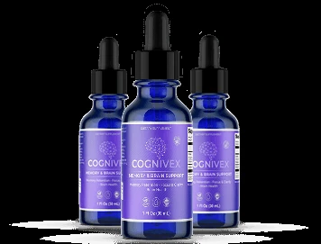 Cognivex liquid dietary supplement bottle for daily cognitive wellness support